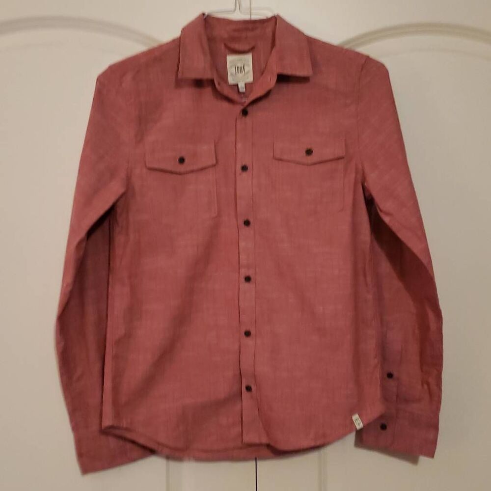 True Craft Belk Shetland Button Down Long Sleeve Top Boys Sz Large NEW‎